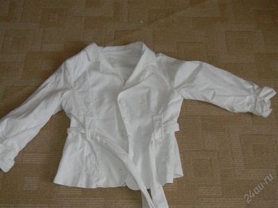 Лот: 950063. Фото: 1. пиджак белый. Пиджаки, жилеты