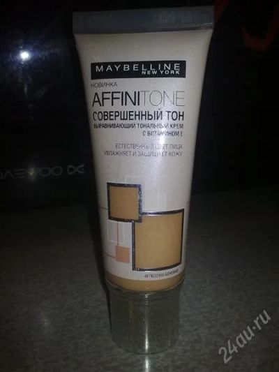 Лот: 1286733. Фото: 1. тональный крем Affinitone! maybelline. Унисекс парфюмерия