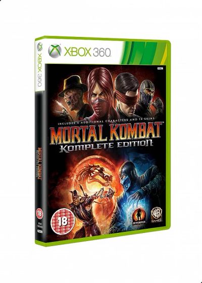 Лот: 4560225. Фото: 1. Игра Xbox 360 Mortal Kombat Komplete... Игры для консолей