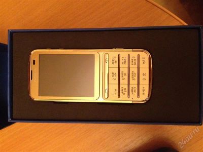 Лот: 1417014. Фото: 1. Nokia c3-01.5 Gold. Смартфоны