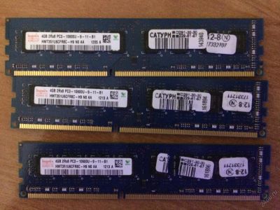Лот: 5510912. Фото: 1. Модули памяти DDR3 4Gb 1333 Мгц. Оперативная память