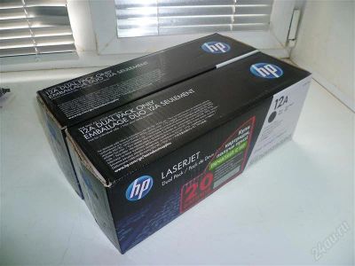 Лот: 1758023. Фото: 1. картридж HP LJ 12A Q2612A. Картриджи, расходные материалы