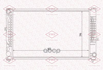 Лот: 21880839. Фото: 1. Радиатор Охлаждения TATSUMI арт... Другое (автозапчасти)
