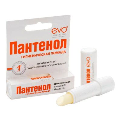 Лот: 22200166. Фото: 1. Evo Пантенол помада гигиеническая... Лекарства