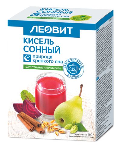 Лот: 23715036. Фото: 1. Леовит кисель Сонный пак. 20г... Лекарства