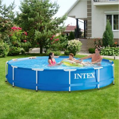 Лот: 24097330. Фото: 1. Бассейн каркасный Intex, 366х76... Бассейны, аксессуары и комплектующие