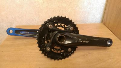 Лот: 9864323. Фото: 1. Система Shimano Deore M615 — двойная... Запчасти