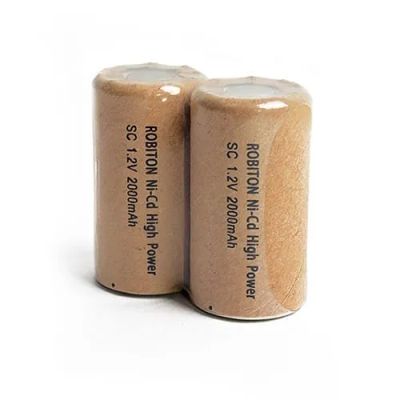 Лот: 22978190. Фото: 1. АКБ Ni-Cd SC 1.2v 2000mAh Robiton... Батарейки, аккумуляторы, элементы питания
