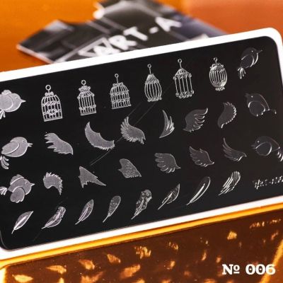 Лот: 15481155. Фото: 1. Пластина для стемпинга Art-A 006. Украшения, дизайн ногтей