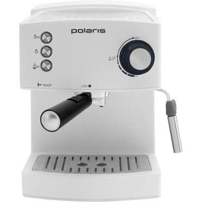 Лот: 24439088. Фото: 1. Кофеварка рожковая Polaris PCM... Чайники, кофемашины, кулеры