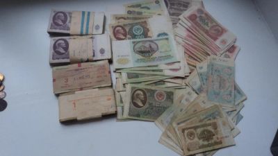 Лот: 10079211. Фото: 1. Банкноты СССР 510шт. Россия, СССР, страны СНГ