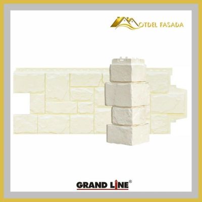 Лот: 17534909. Фото: 1. Фасадная панель Grand Line "Крупный... Фасадные материалы, сайдинг
