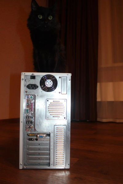 Лот: 4169364. Фото: 1. Системный блок AMD Phenom X4 9600... Компьютеры в сборе