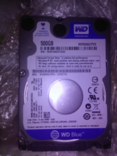 Лот: 10753600. Фото: 1. Жесткий диск для ноута. Жёсткие диски (HDD)
