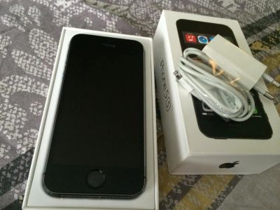 Лот: 5035730. Фото: 1. iPhone 5s 16gb Space Grey РСТ... Смартфоны