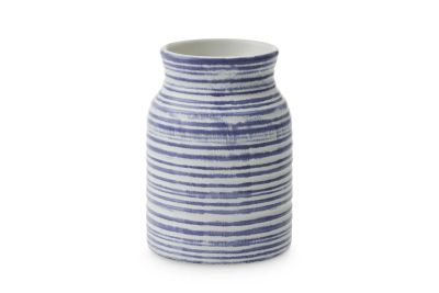 Лот: 23926688. Фото: 1. Стакан для зубных щёток EVIO Navy. Аксессуары для ванной