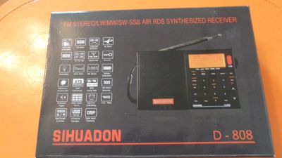 Лот: 25556114. Фото: 1. Всеволновый радиоприемник xhdata... Тюнеры, радиоприёмники