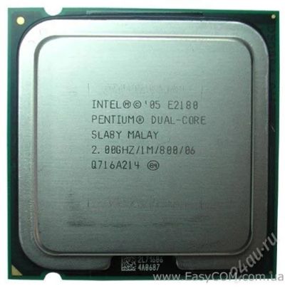 Лот: 1290478. Фото: 1. CPU Intel Pentium Dual-Core E2180... Процессоры
