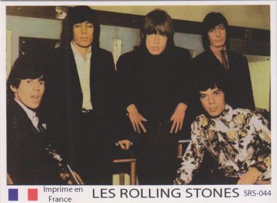 Лот: 10614369. Фото: 1. Rolling Stones коллекционная карточка... Наклейки, фантики, вкладыши