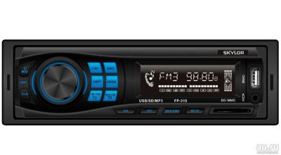 Лот: 16286052. Фото: 1. Skylor FP-310 1DIN USB/SD-проигрыватель... Автомагнитолы