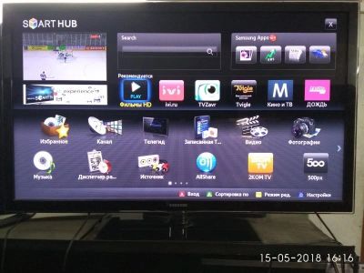 Лот: 11510883. Фото: 1. smart tv Samsung UE46D6100. Телевизоры