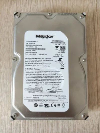 Лот: 17784458. Фото: 1. Жёсткий диск Maxtor DiamondMax... Жёсткие диски (HDD)