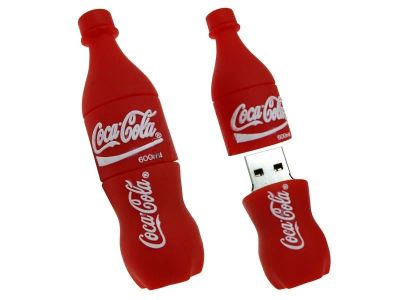 Лот: 3700131. Фото: 1. USB флешка 8 Gb "Бутылка Coca... USB-флеш карты