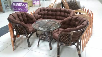 Лот: 4389789. Фото: 1. Комплект из ротанга "Багама" Promo. Другое (мебель)