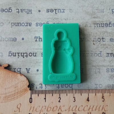 Лот: 18168905. Фото: 1. Силиконовый молд Бутылочка. Лепка из полимерной глины