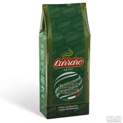 Лот: 13146351. Фото: 1. Итальянский кофе в зернах Carraro... Чай, кофе, какао