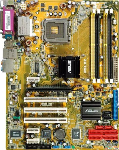 Лот: 10230526. Фото: 1. Asus P5LD2 c поддержкой Core 2... Материнские платы