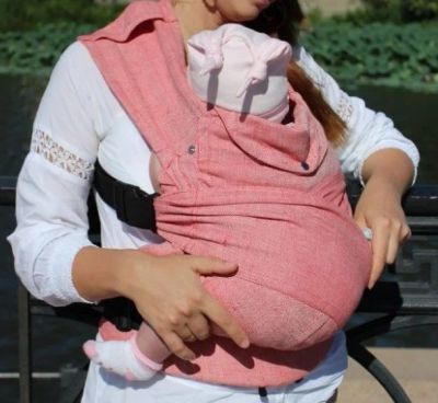 Лот: 6441712. Фото: 1. Эрго-рюкзак Гусленок. Слинги, эрго рюкзаки, переноски