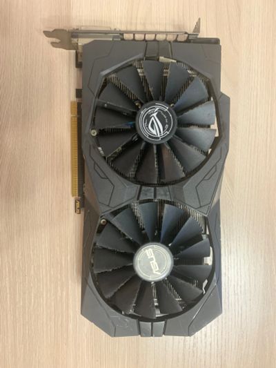 Лот: 18448888. Фото: 1. ASUS ROG Strix RX570 4Gb RX 570. Видеокарты