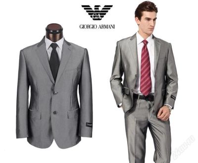 Лот: 2148448. Фото: 1. Костюм деловой Armani. Костюмы классические, деловые