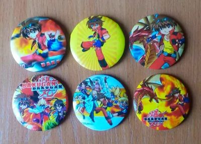 Лот: 20824050. Фото: 1. Значки, наклейки Аниме " Bakugan... Другое (игрушки)