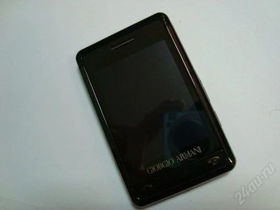 Лот: 162921. Фото: 1. Samsung P 520 Giorgio Armani. Кнопочные мобильные телефоны