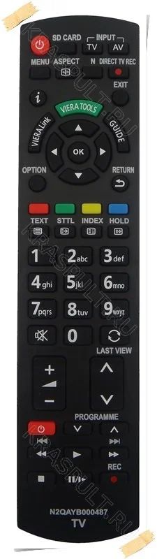 Лот: 15904995. Фото: 1. Пульт PANASONIC N2QAYB000487. Пульты ДУ