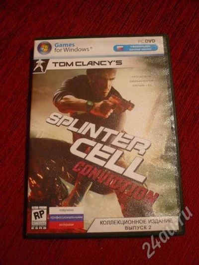 Лот: 651421. Фото: 1. Диск PC "Splinter Cell - Conviction... Игры для ПК