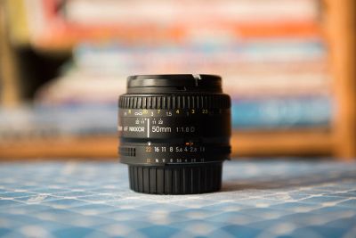 Лот: 10370099. Фото: 1. Объектив Nikon 50mm 1.8D. Объективы
