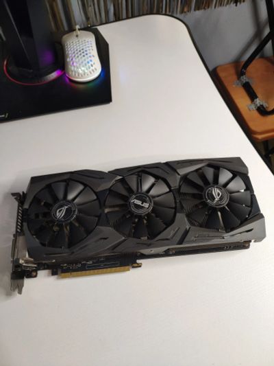 Лот: 20221037. Фото: 1. Asus strix gtx 1060 6gb oc. Видеокарты
