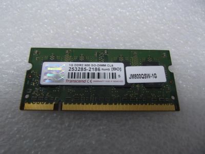 Лот: 6317758. Фото: 1. Память SO-DIMM 1GB DDR2 Transcend... Оперативная память