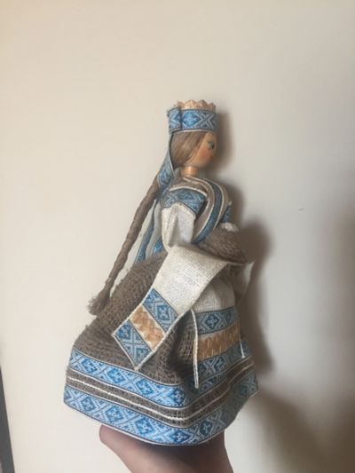 Лот: 11704964. Фото: 1. Коллекционная кукла из Белоруссии. Авторские куклы, игрушки, поделки