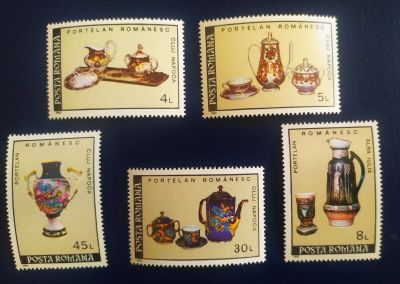 Лот: 19575355. Фото: 1. Румыния 1992 Румынский фарфор... Марки