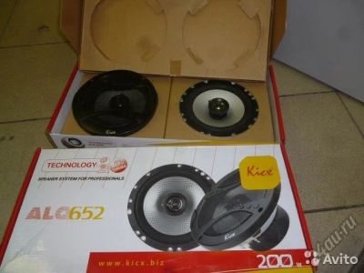 Лот: 5876618. Фото: 1. Комплект Kicx alq652, динамики... Акустика автомобильная