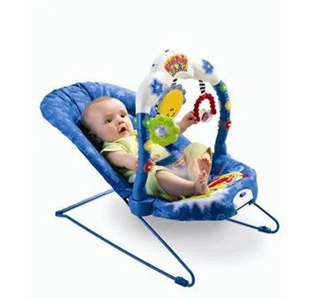 Лот: 6352791. Фото: 1. Fisher-Price шезлонг "Ударяй и... Ходунки, прыгунки, качели