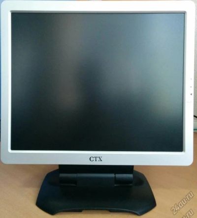 Лот: 5702318. Фото: 1. ЖК монитор 17"CTX X762A. ЖК-мониторы