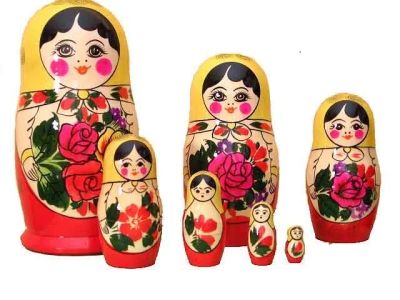Лот: 3364335. Фото: 1. Матрешка 7в1, 16см. Развивающие