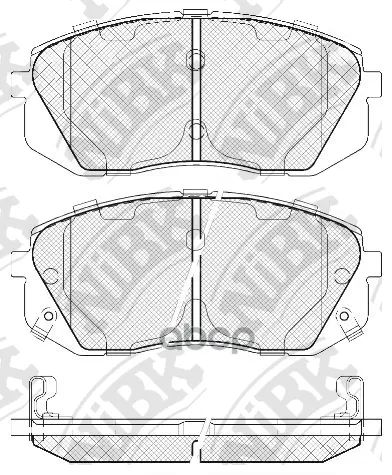 Лот: 24858090. Фото: 1. Тормозные Колодки Hyundai Ix35... Тормозная система