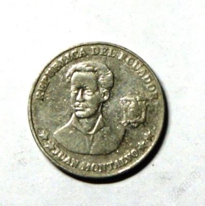 Лот: 2251964. Фото: 1. Эквадор. 5 сентаво 2000 г.(174... Америка