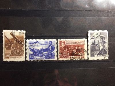 Лот: 5270757. Фото: 1. 1948 30 лет Советской Армии (1150-1152... Марки